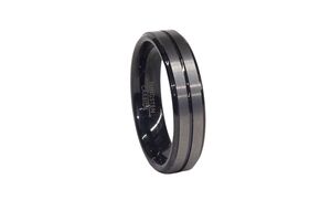 Tungsten Two Toned Band Size 12.5