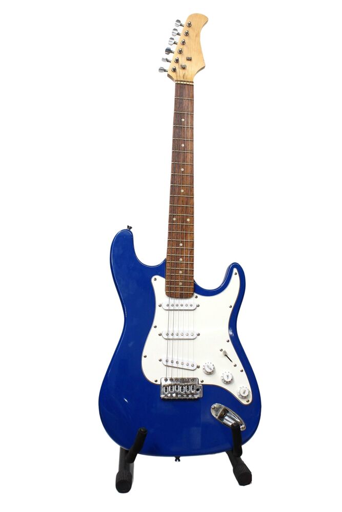Electric Guitar Blue 