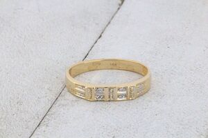  14k Yellow Gold Gent's Band