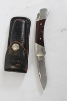 Buck Knife with Sheath 