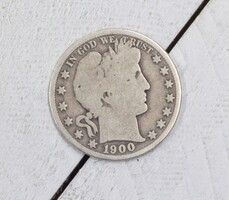 1900-S Barber Half Dollar