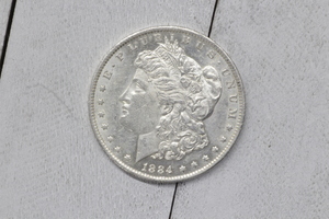  1884-O Morgan Silver Dollar