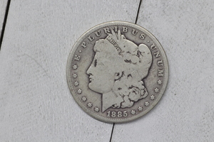  1885 Morgan Silver Dollar