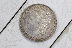  1885 O Morgan Silver Dollar