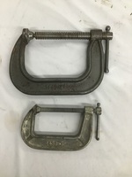  Two C Clamps