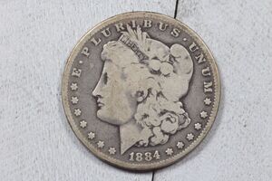  1884 Morgan Silver Dollar