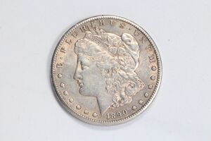  1890 S Morgan Silver Dollar
