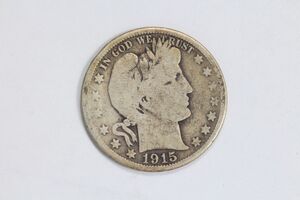  1915 Barber Half Dollar