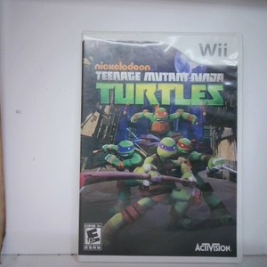 Nickelodeon Teenage Mutant Ninja Turtles Wii