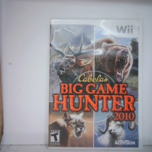  Cabelas Big Game Hunter 2010 Wii 