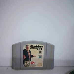  Madden Football 64 N64 Cartridge 