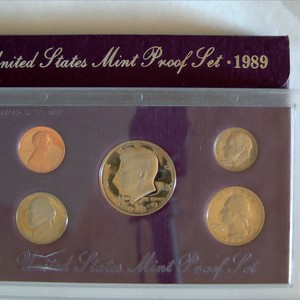  Coins Us Coin(s) 1989 proof