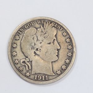  1911 Barber Half Dollar